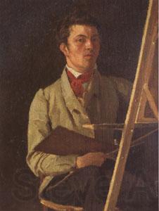 Jean Baptiste Camille  Corot Portrait of the artist (mk05)